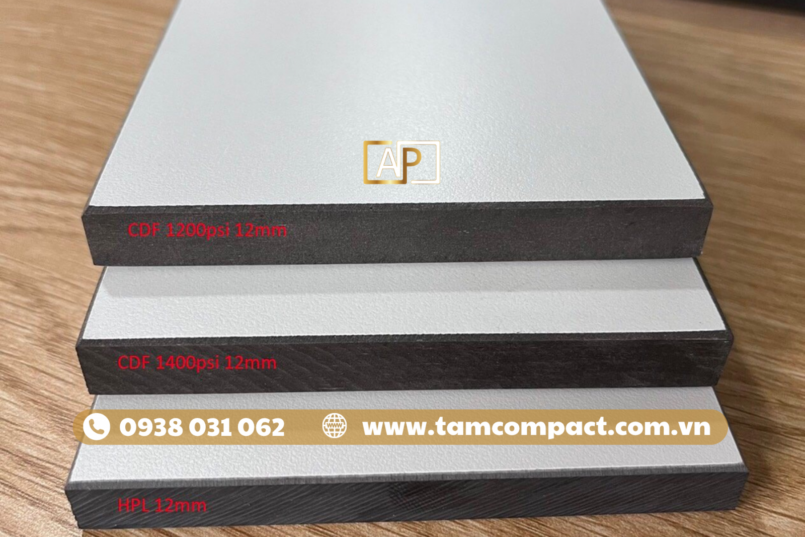 tấm Compact HPL 12 mm