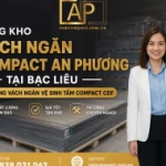 Thi công vách ngăn vệ sinh tấm Compact CDF tại Bạc Liêu