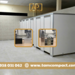 Vách Ngăn Compact Sử Dụng Ủng Nhôm Thay Thế Cho Chân Trụ – Giải Pháp Mới Cho Không Gian Hiện Đại