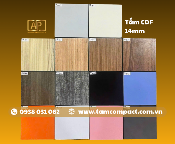 Tấm Compact CDF 14mm