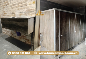 Vách Ngăn Vệ Sinh Tấm Compact Có Thật Sự Chịu Nước 100%?