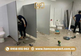 Thi Công Vách Ngăn Compact Trọn Gói – Cam Kết Bảo Hành Dài Hạn, Không Phát Sinh Chi Phí