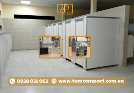 Vách Ngăn Compact Sử Dụng Ủng Nhôm Thay Thế Cho Chân Trụ – Giải Pháp Mới Cho Không Gian Hiện Đại