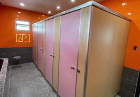 Bàn Giao Công Trình Vách Ngăn Compact Nhà Vệ Sinh Trường Việt Mỹ